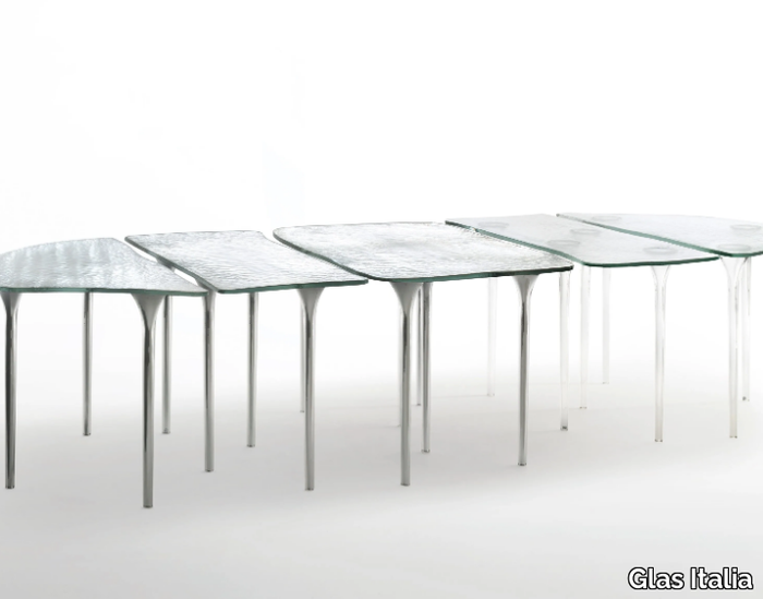 SPECCHIO DI VENERE - Crystal table _ Glas Italia