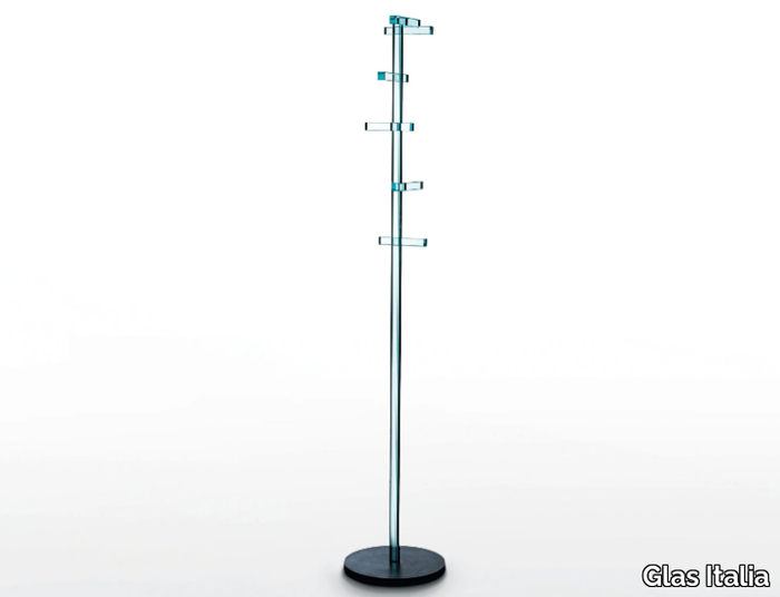 TELEGRAFO - Crystal coat stand _ Glas Italia