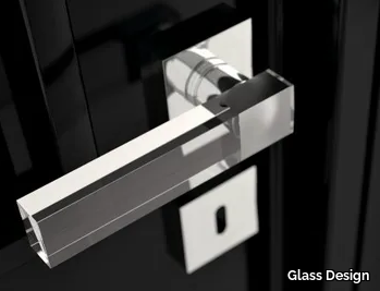 KYMI HOME TRANSPARENT - Crystal door handle _ Glass Design
