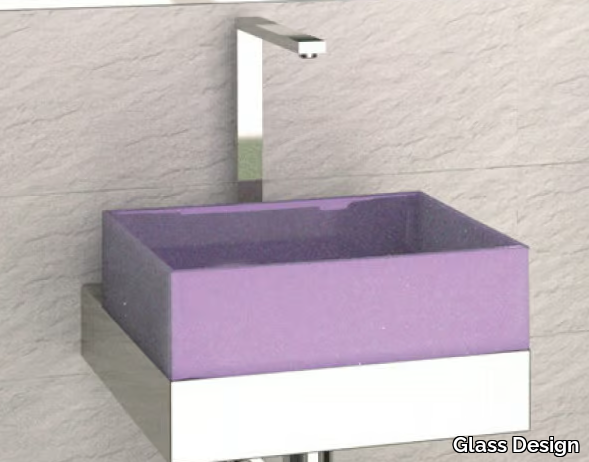 GUM - Countertop silicone washbasin _ Glass Design