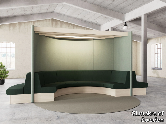 BuildUp Sofa - Acoustic office booth _ Glimakra of Sweden