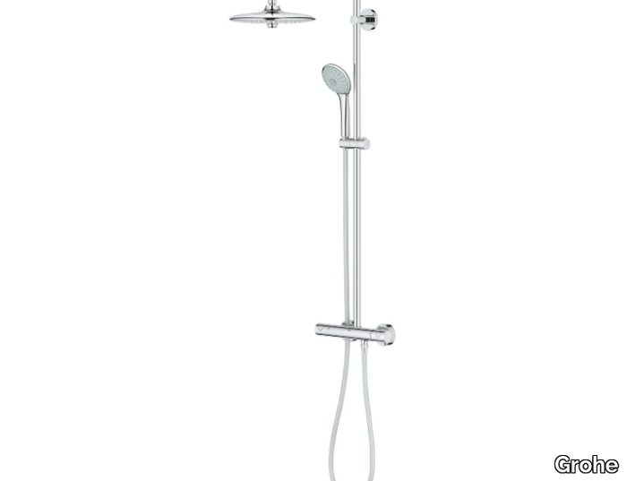 EUPHORIA SYSTEM 260 - Wall-mounted thermostatic shower panel _ Grohe