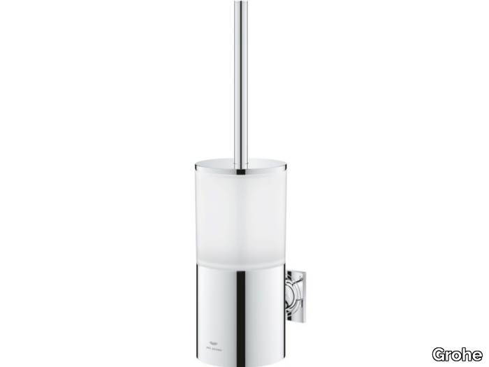 ALLURE NEW - Wall-mounted metal toilet brush _ Grohe