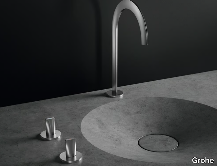 ATRIO ICON 3D - Countertop washbasin tap with individual rosettes _ Grohe