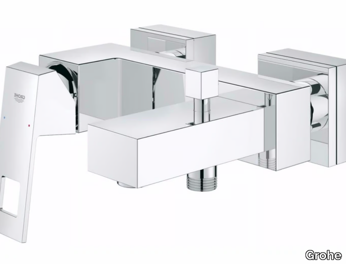 EUROCUBE - Wall-mounted single handle bathtub mixer _ Grohe