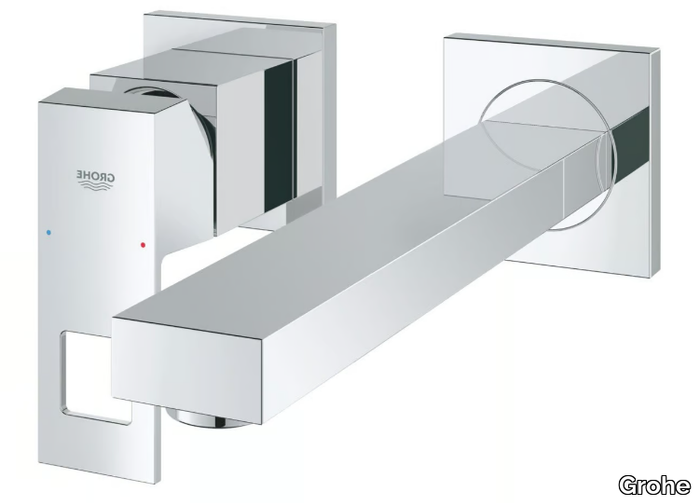 EUROCUBE SIZE M - 2 hole wall-mounted washbasin mixer _ Grohe