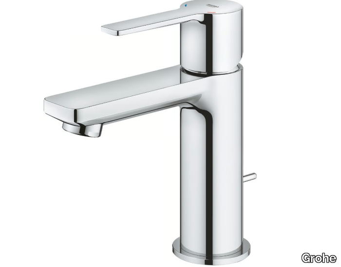 LINEARE NEW - Single handle washbasin mixer with pop up waste _ Grohe