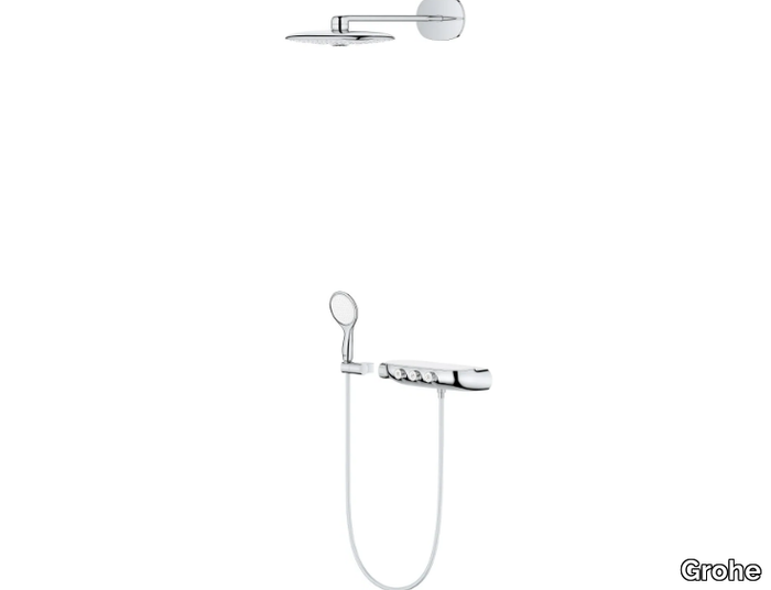 RAINSHOWER SYSTEM SMARTCONTROL DUO 360 - Shower tap with diverter _ Grohe