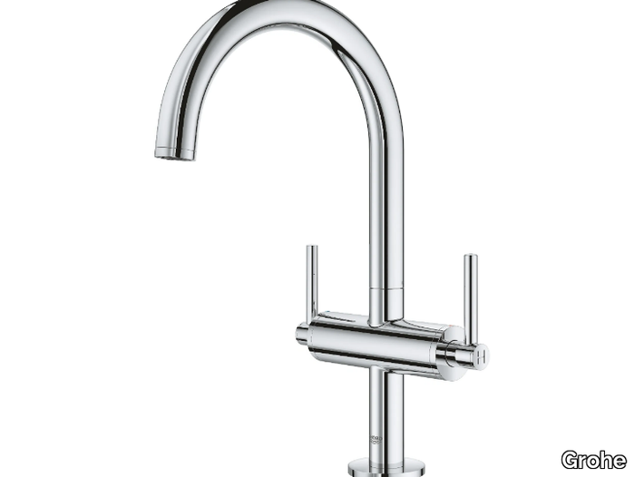 ATRIO - SIZE L - Countertop washbasin tap with individual rosettes _ Grohe