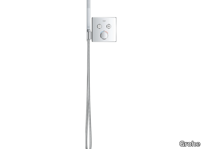 GROHTHERM SMARTCONTROL - Thermostatic shower mixer with hand shower _ Grohe