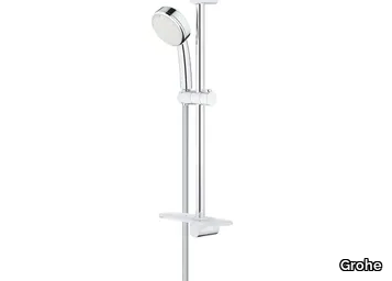 TEMPESTA COSMOPOLITAN 100 - Shower wallbar with hand shower with hose with soap dish _ Grohe