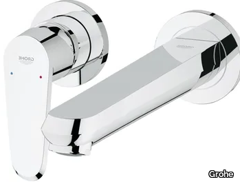 EURODISC COSMOPOLITAN SIZE L - 2 hole wall-mounted single handle washbasin mixer _ Grohe