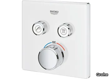 GROHTHERM SMARTCONTROL - Thermostatic shower mixer with plate _ Grohe