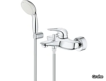 EUROSTYLE NEW - Wall-mounted bathtub mixer with hand shower _ Grohe