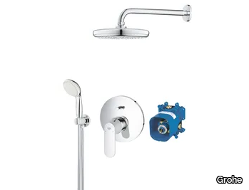 EUROSMART COSMOPOLITAN - Recessed shower mixer with plate _ Grohe