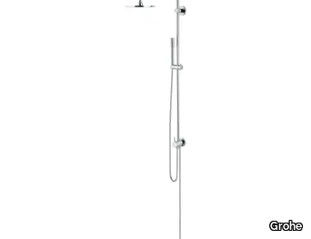 RAINSHOWER SYSTEM 210 - Wall-mounted shower panel with diverter _ Grohe