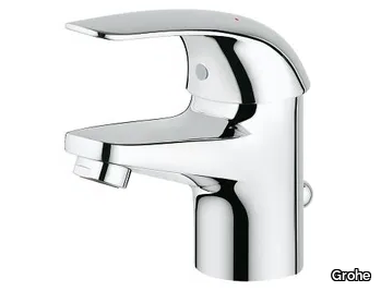 EUROECO - Countertop single handle washbasin mixer with pop up waste _ Grohe