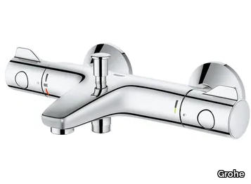 GROHTHERM 800 - Wall-mounted bathtub/shower mixer with diverter _ Grohe