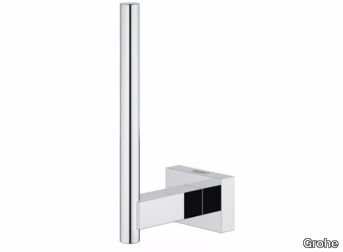 ESSENTIALS CUBE - Spare metal toilet roll holder _ Grohe