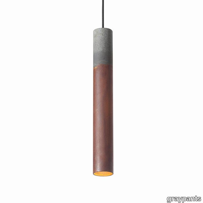 45v Pendant Rust/Zinc