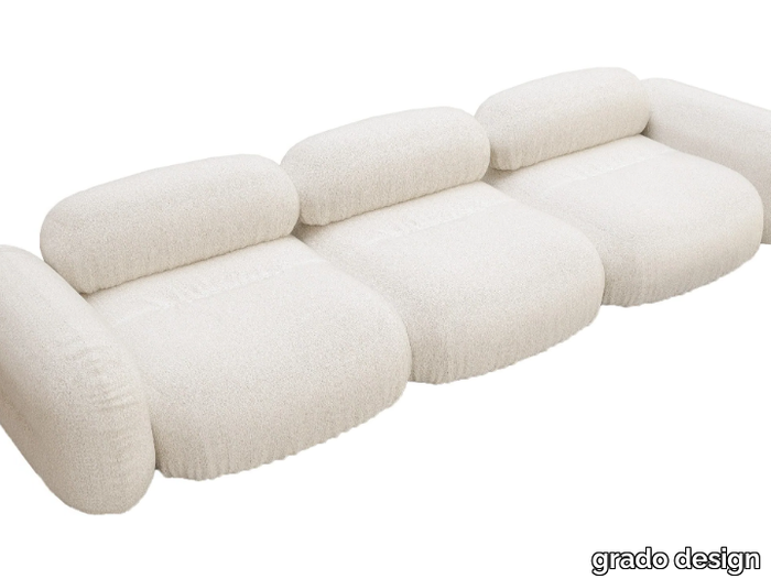 ONDO - Modular 3 seater fabric sofa _ grado design