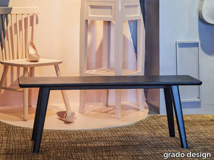 VALLEY - Wooden bench seating _ grado design