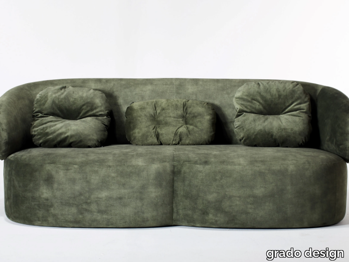 LONG SERIES - 3 seater fabric sofa _ grado design