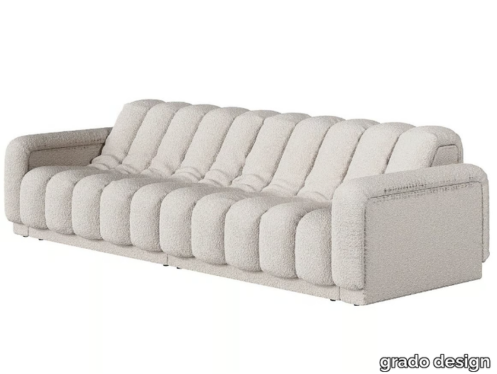 SALAMI - 3 seater fabric sofa _ grado design