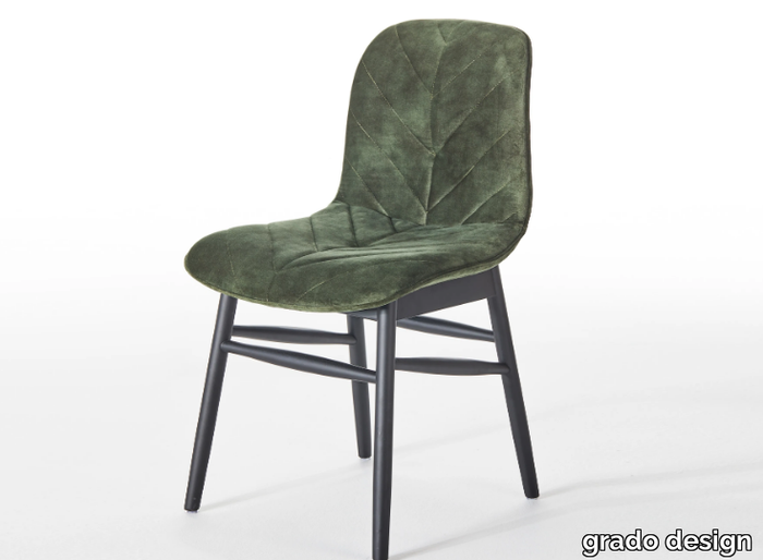 LEAF - Upholstered fabric chair _ grado design