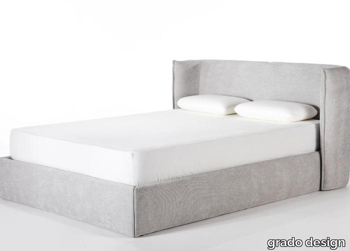 EMBRACE - Upholstered storage bed _ grado design