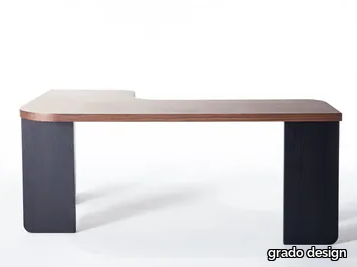 MU - Corner wooden writing desk _ grado design