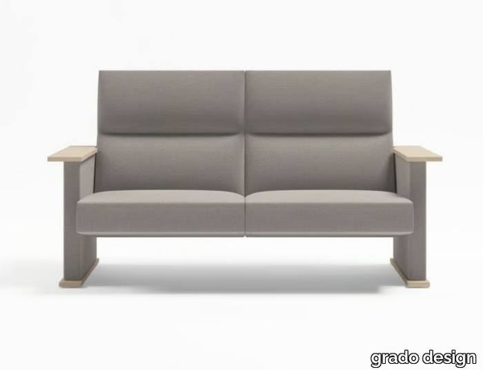 MEMO - 2 seater fabric sofa _ grado design