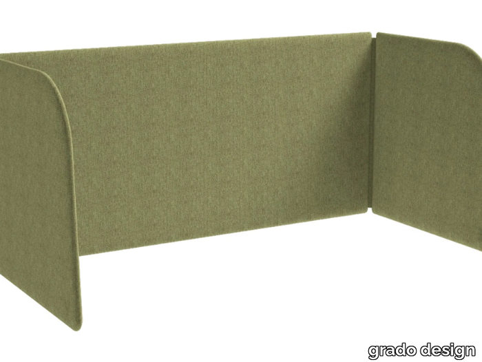 MODO DESK - Fabric desktop partition _ grado design