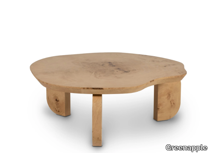 DORNES - Round briar coffee table _ Greenapple