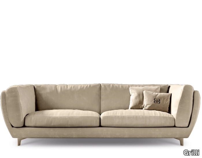 BELT - Modular leather sofa _ Grilli