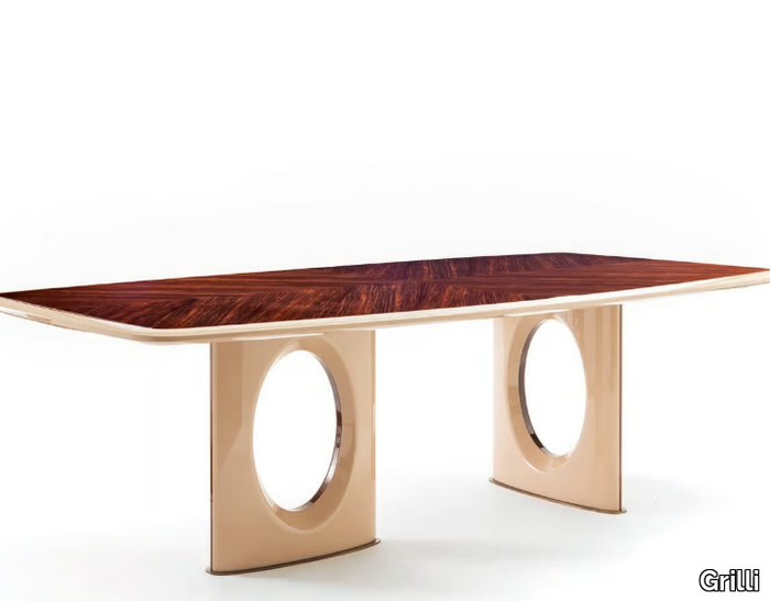 OBLÒ - Rectangular dining table _ Grilli