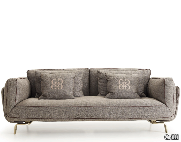 OSCAR - 2 seater fabric sofa _ Grilli