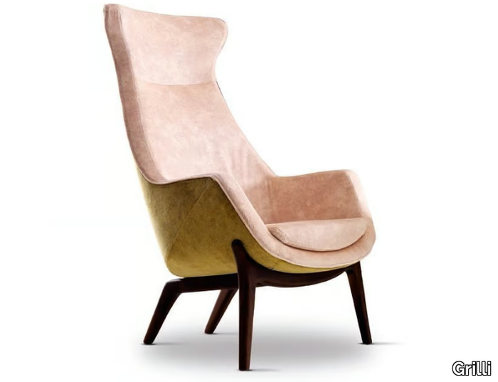 WILDE - Armchair high-back _ Grilli