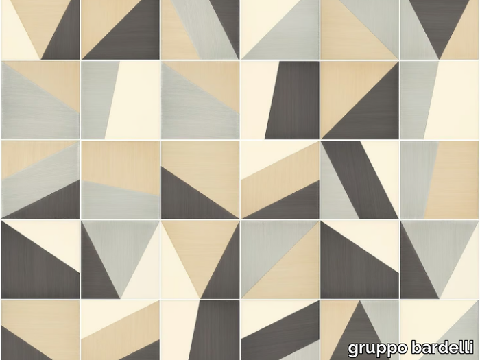 TANGRAM 2 - Glazed porcelain stoneware wall tiles / flooring _ gruppo bardelli