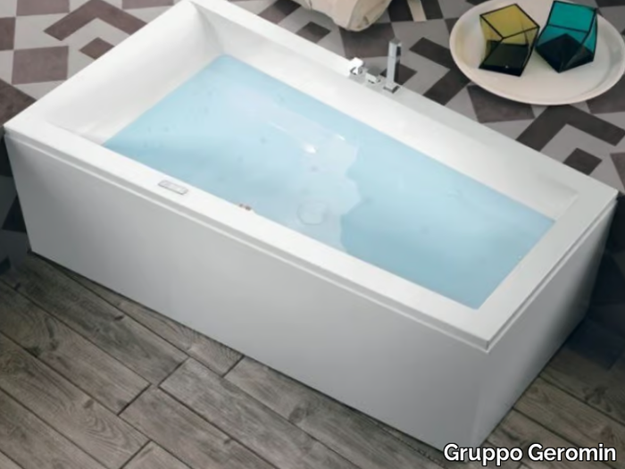 MODE - Hydromassage acrylic bathtub _ Gruppo Geromin