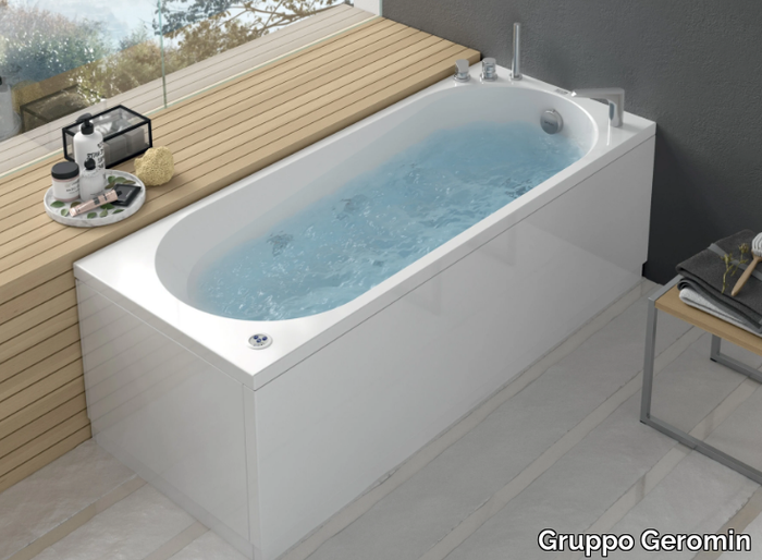 NOVA - Hydromassage corner bathtub _ Gruppo Geromin