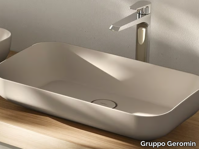 ALTINO - Countertop ceramic washbasin _ Gruppo Geromin