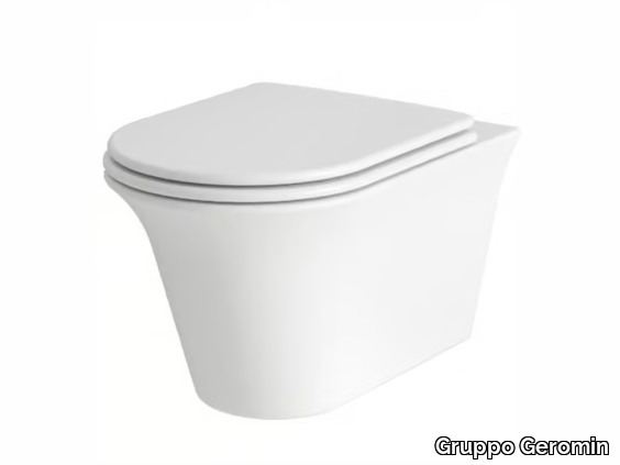 AVIGO - Wall-hung ceramic toilet _ Gruppo Geromin