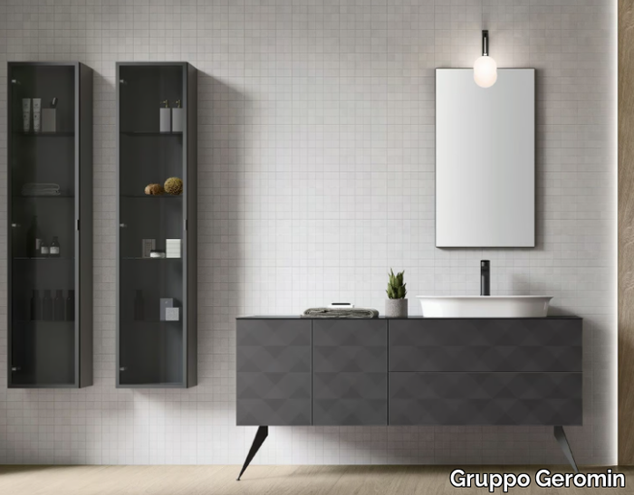 ECLIPSE ECL01 - Single console sink with cabinets _ Gruppo Geromin