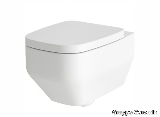 FIO - Wall-hung ceramic toilet _ Gruppo Geromin