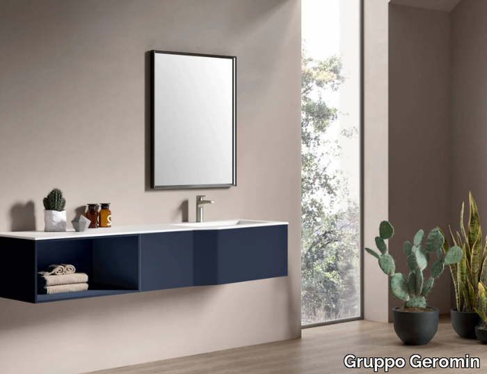 STR8 STR06 - Wall-mounted vanity unit with drawers _ Gruppo Geromin