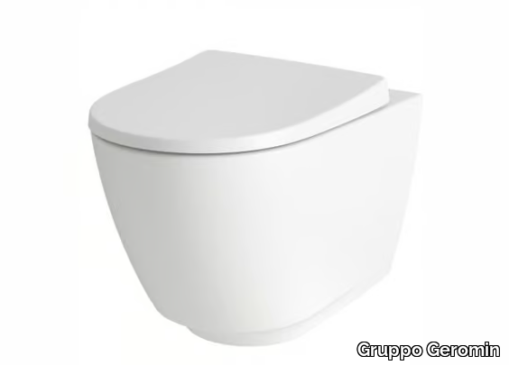 VOGA - Wall-hung ceramic toilet _ Gruppo Geromin