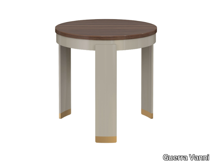 AMALFI - Round solid wood coffee table _ Guerra Vanni