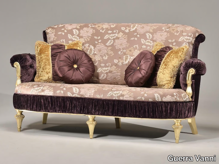 CLASSICO 898 - 2 seater velvet sofa _ Guerra Vanni