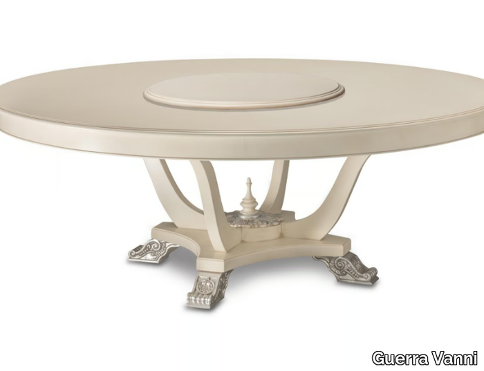 CLASSICO 1241 - Round solid wood table _ Guerra Vanni